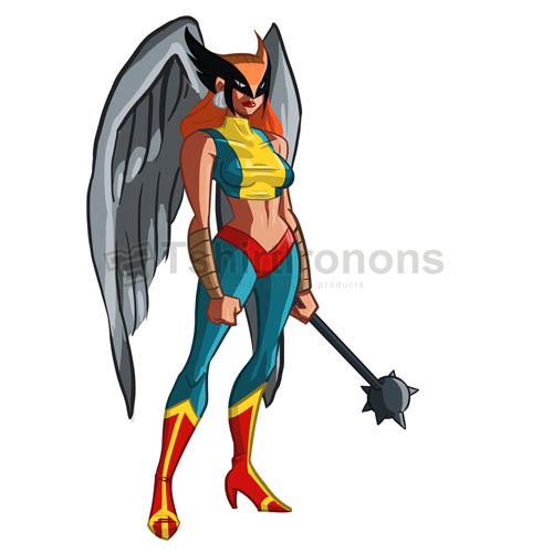 Hawkgirl T-shirts Iron On Transfers N4985